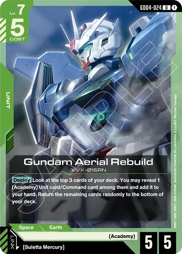 GD04-024 Gundam Aerial Rebuild