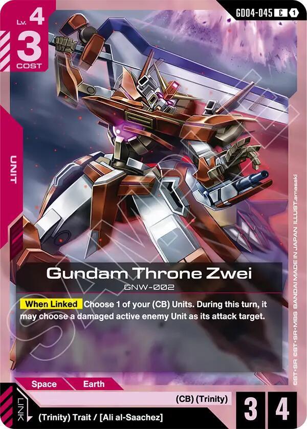 GD04-045 Gundam Throne Zwei