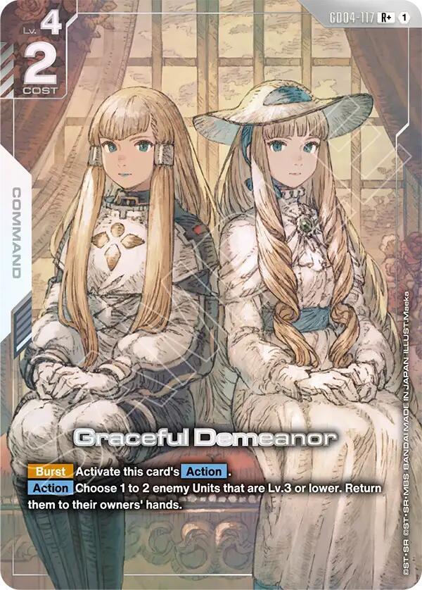 GD04-117 Graceful Demeanor (R+)