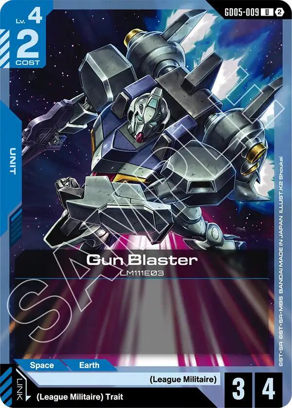 GD05-009 Gun Blaster (Uncommon)