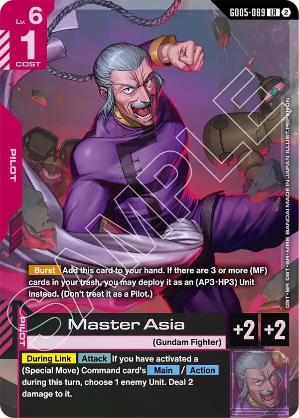 GD05-089 Master Asia (Legend Rare)