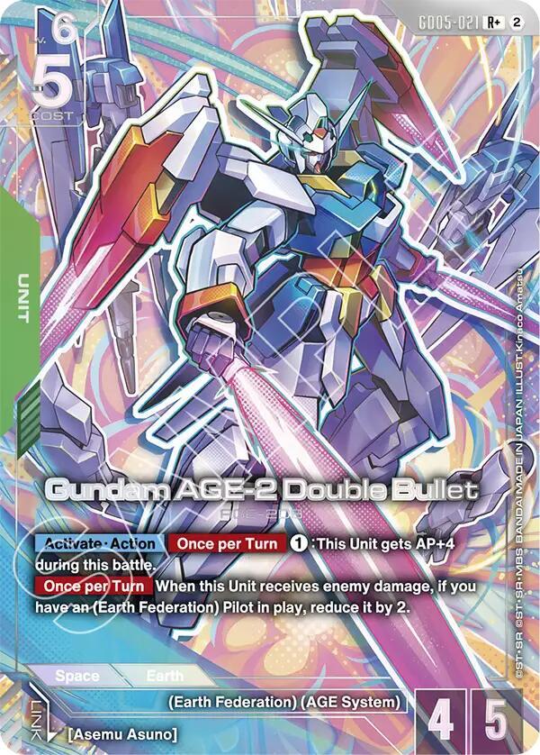 GD05-021 Gundam AGE 2 Double Bullet (R+)