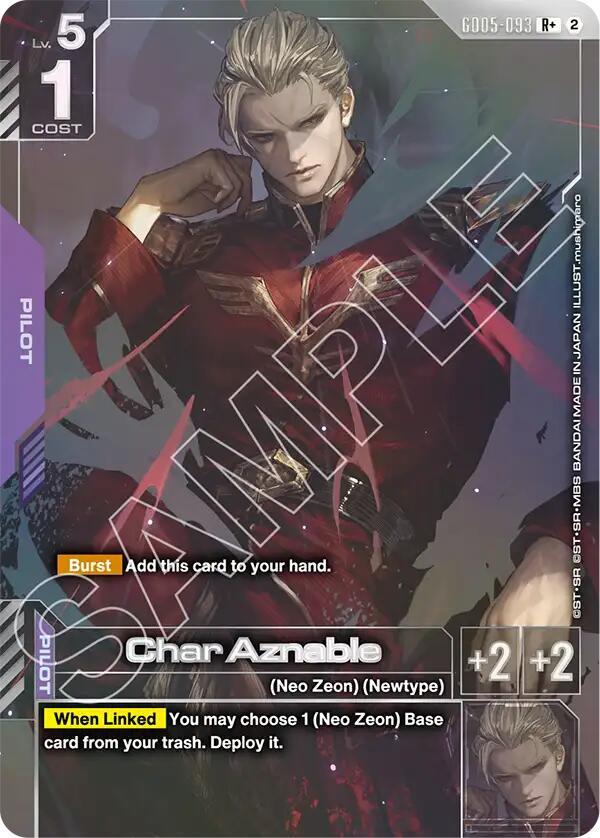 GD05-093 Char Aznable (R+)