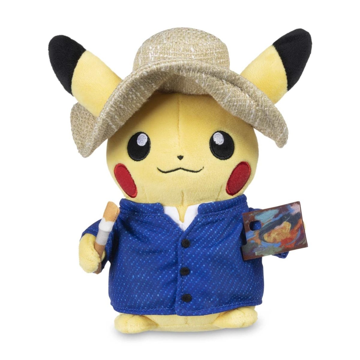 Pokemon Center X Van Gogh Museum: Pikachu Plush - 7 ¾ In.