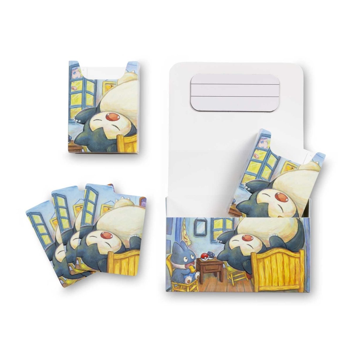 Pokemon Center X Van Gogh Museum: Munchlax & Snorlax Inspired by The Bedroom Double Deck Box