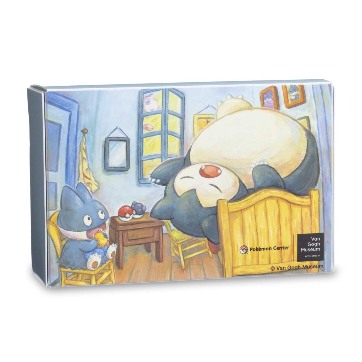 Pokemon Center X Van Gogh Museum: Munchlax & Snorlax Inspired by The Bedroom Double Deck Box