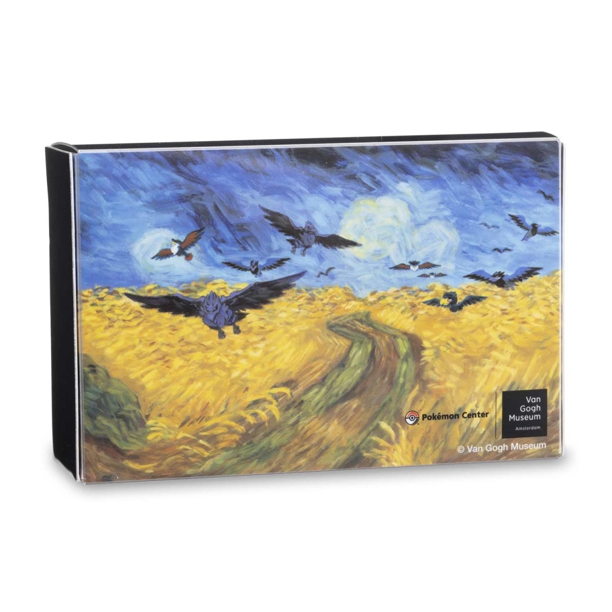 Pokemon Center X Van Gogh Museum: Corviknight Inspired by Wheatfield with Crows Double Deck Box