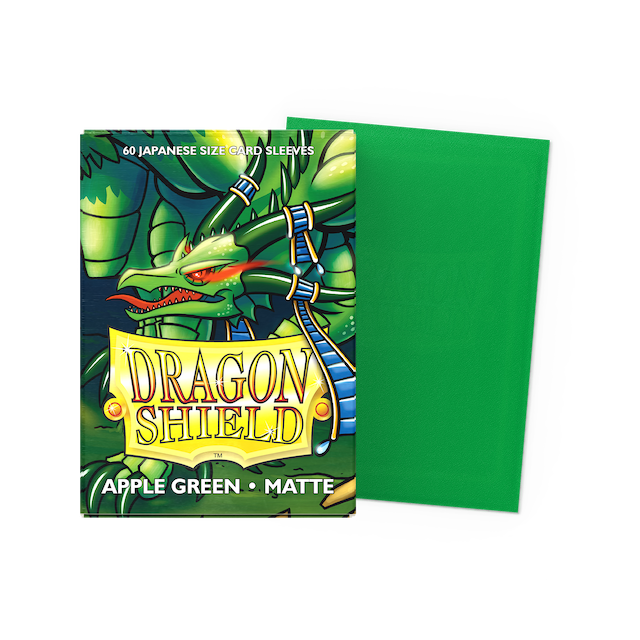Apple Green - Matte Sleeves - Japanese Size