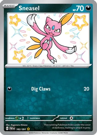 Sneasel  - 182/091