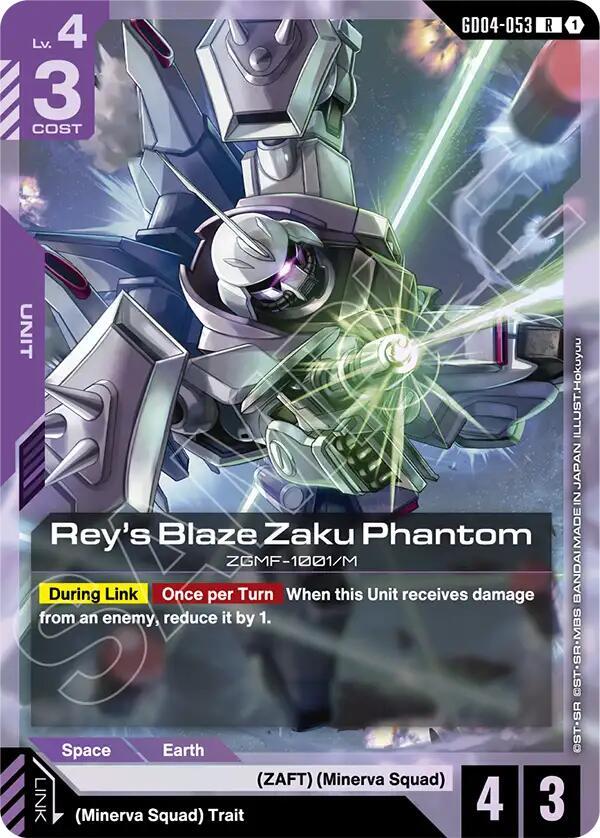 GD04-053 Rey's Blaze Zaku Phantom