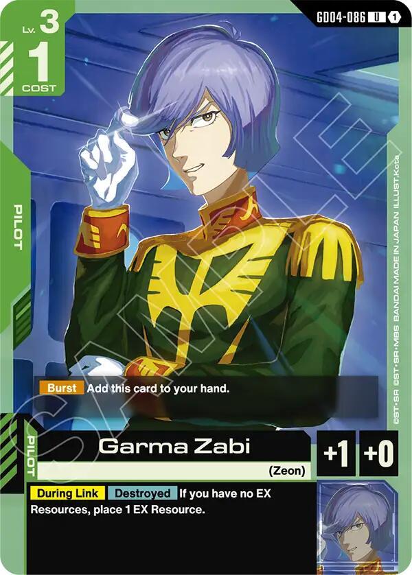 GD04-086 Garma Zabi