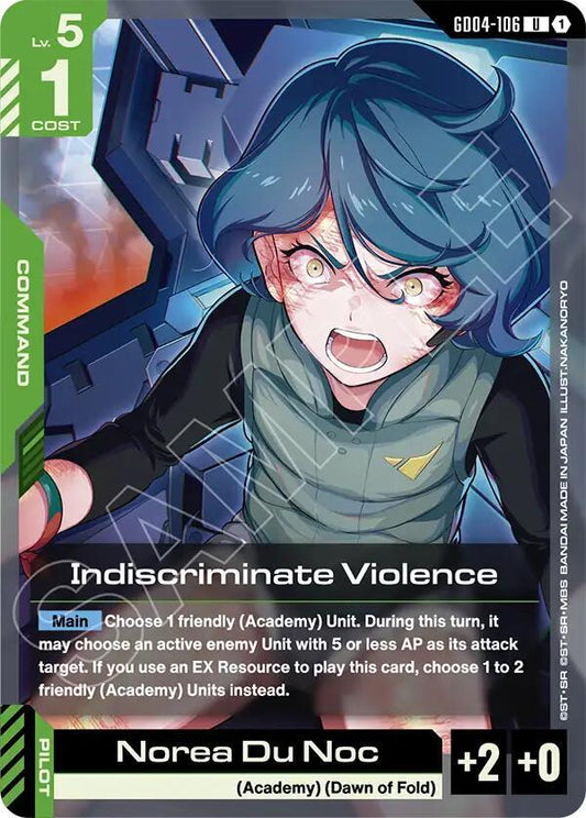 GD04-106 Indiscriminate Violence