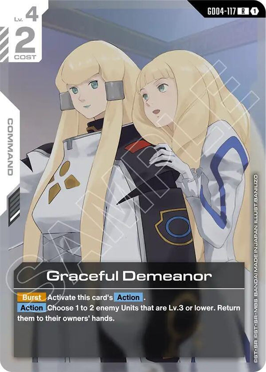 GD04-117 Graceful Demeanor