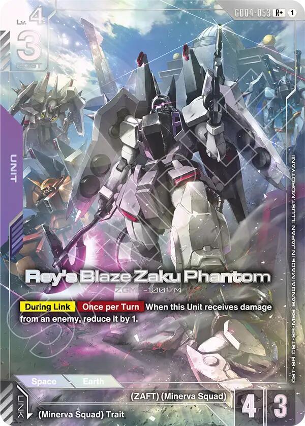 GD04-053 Rey's Blaze Zaku Phantom (R+)