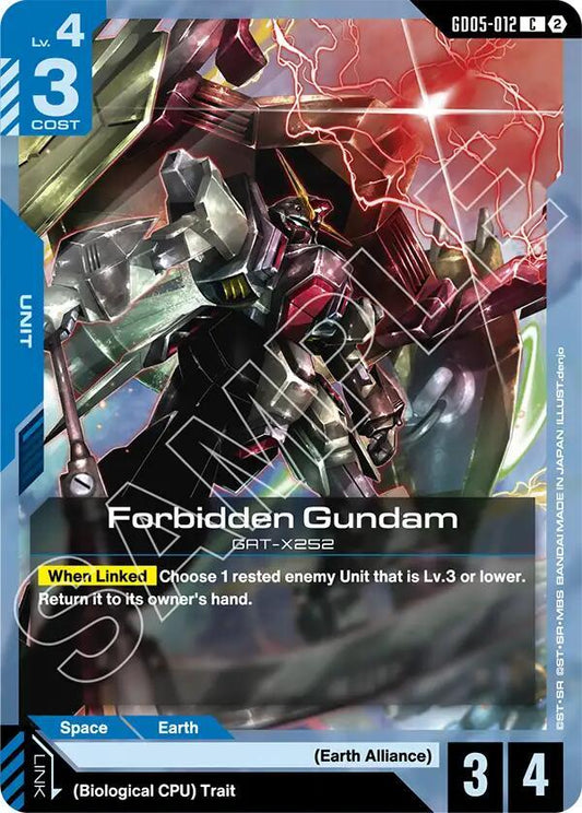 GD05-012 Forbidden Gundam (Common)