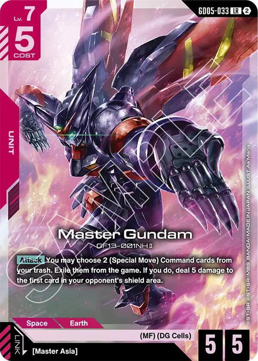 GD05-033 Master Gundam (Legend Rare)