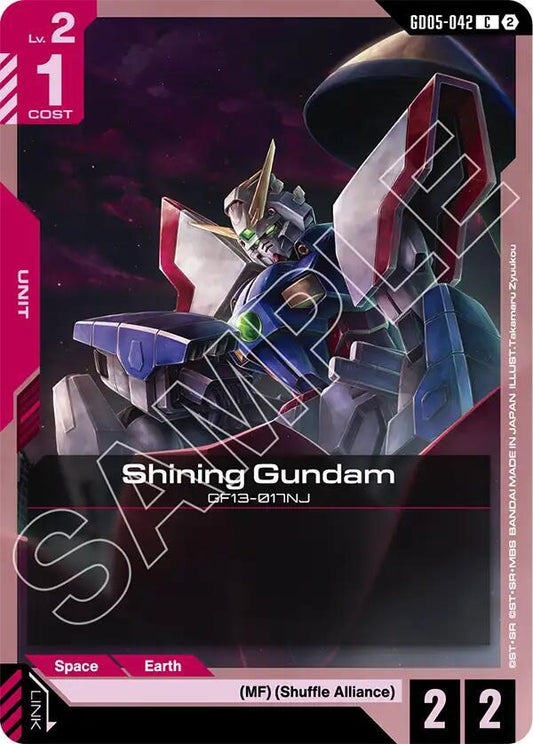 GD05-042 Shining Gundam (Common)