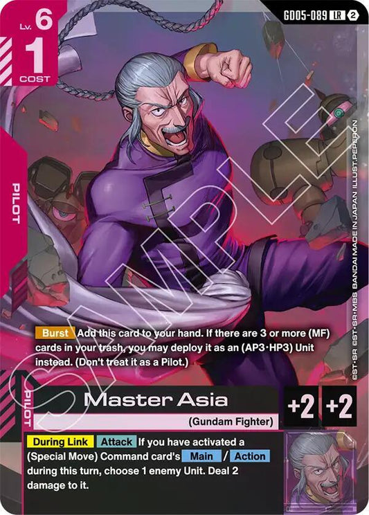 GD05-089 Master Asia (Legend Rare)
