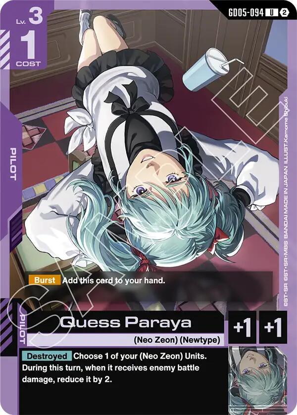 GD05-094 Quess Paraya (Uncommon)