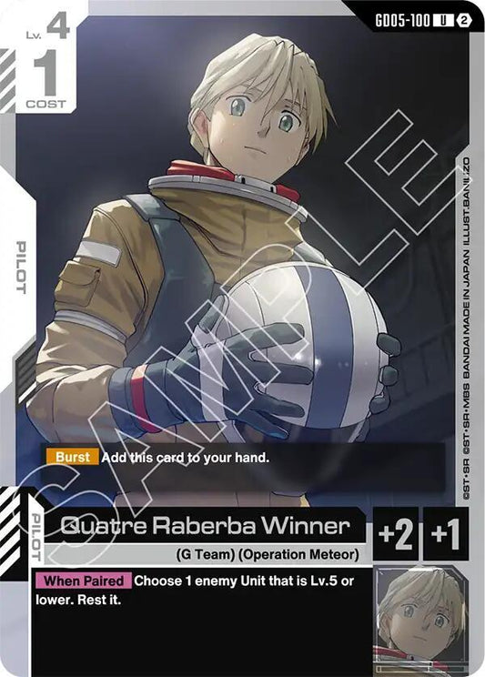 GD05-100 Quatre Raberba Winner (Uncommon)