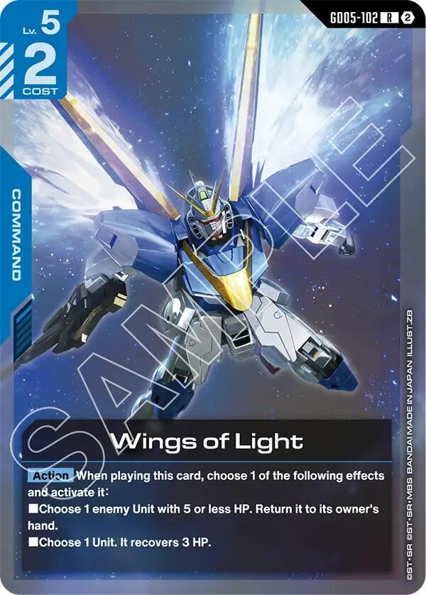 GD05-102 Wings of Light (Rare)