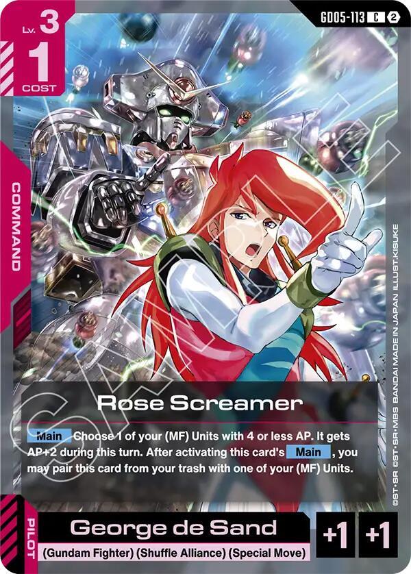 GD05-113 Rose Screamer (Common)