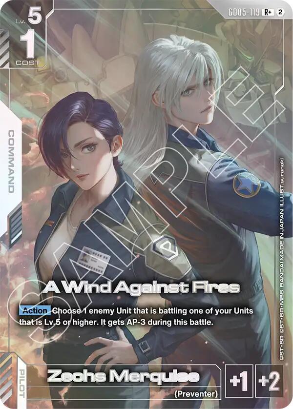GD05-119 A Wind Against Fires (R+)
