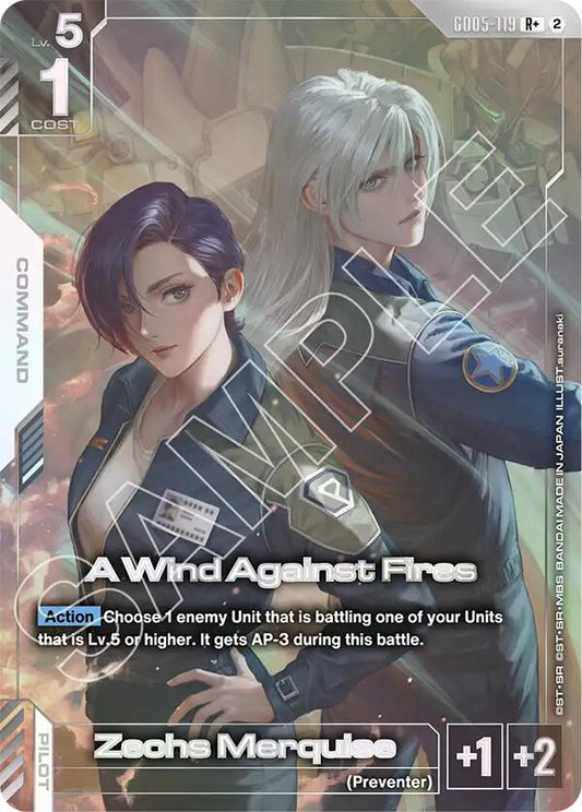 GD05-119 A Wind Against Fires (R+)