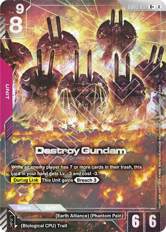GD05-037 Destroy Gundam (R+)