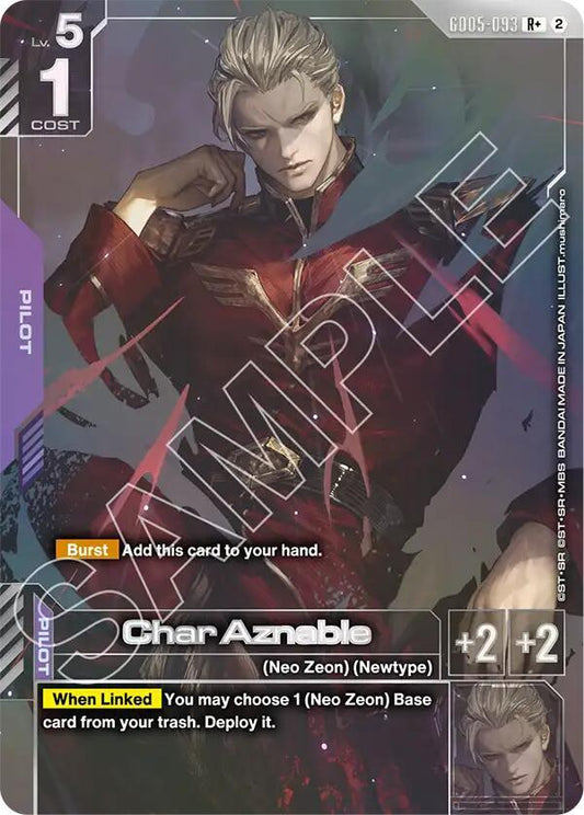 GD05-093 Char Aznable (R+)