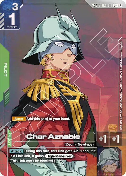 ST03-011 Char Aznable SP (C+)