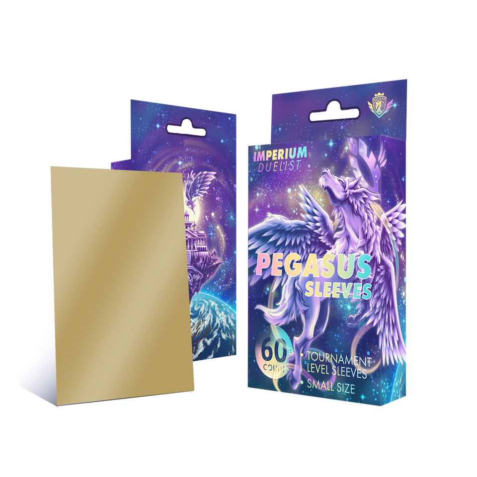 Pegasus Sleeves Japanese Antique Gold