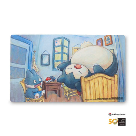 Pokemon Center X Van Gogh Museum: Munchlax & Snorlax Inspired by The Bedroom Playmat