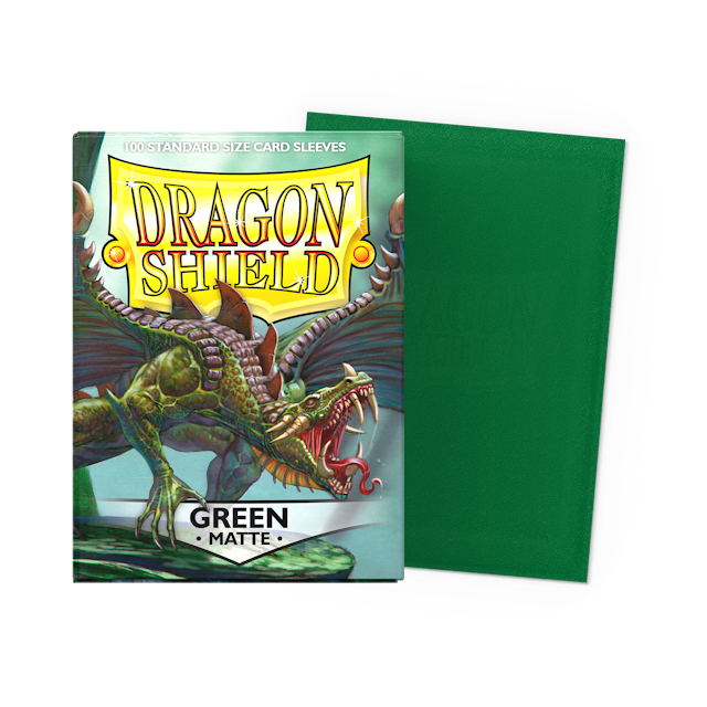 Green - Matte Sleeves - Standard Size