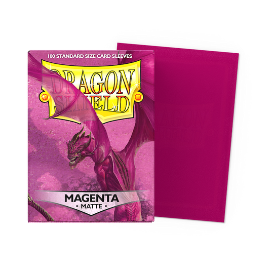 Magenta - Matte Sleeves - Standard Size