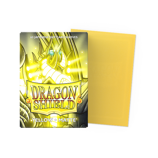 Yellow - Matte Sleeves - Japanese Size