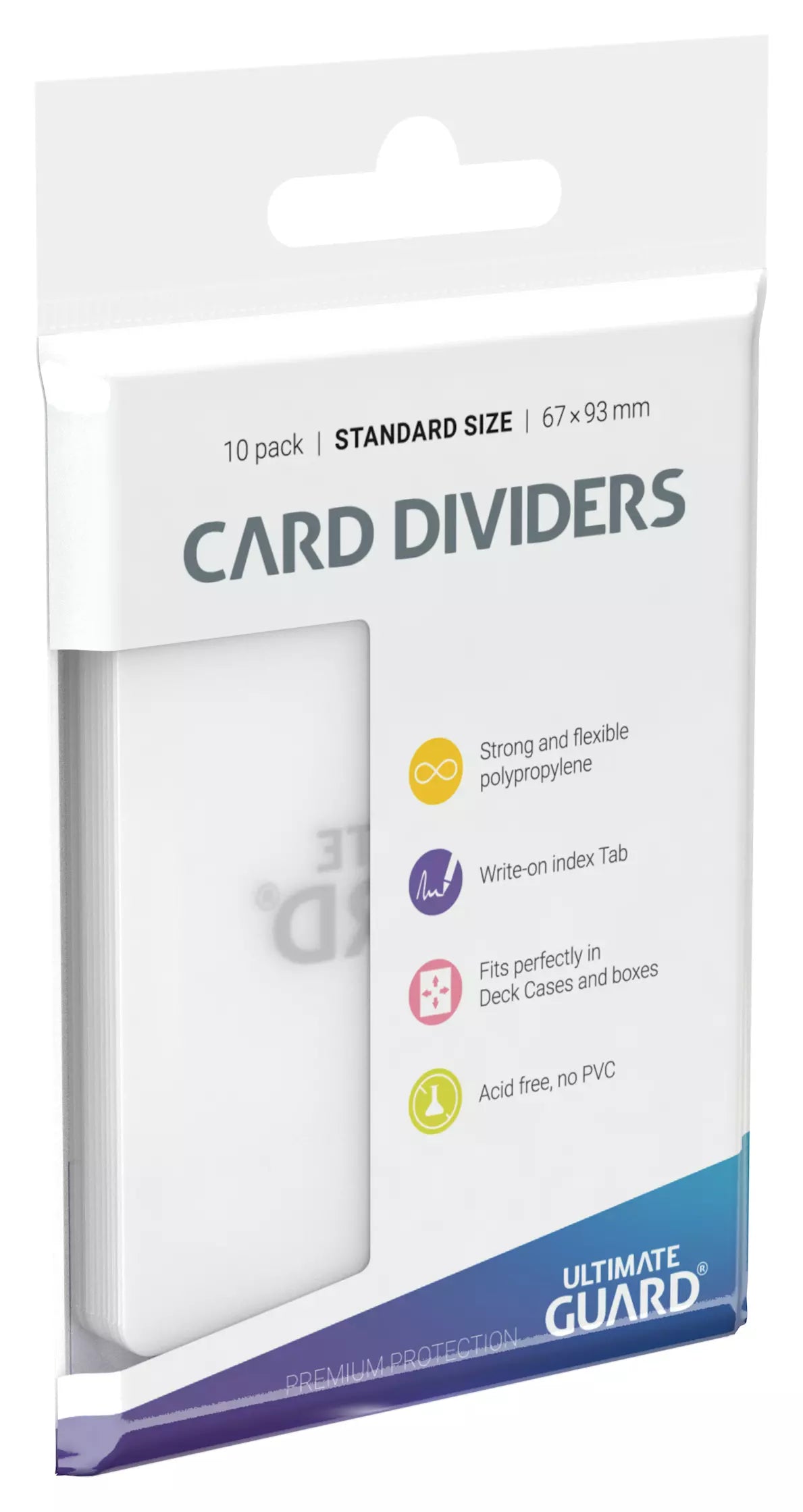 Transparent - Card Dividers - Standar Size