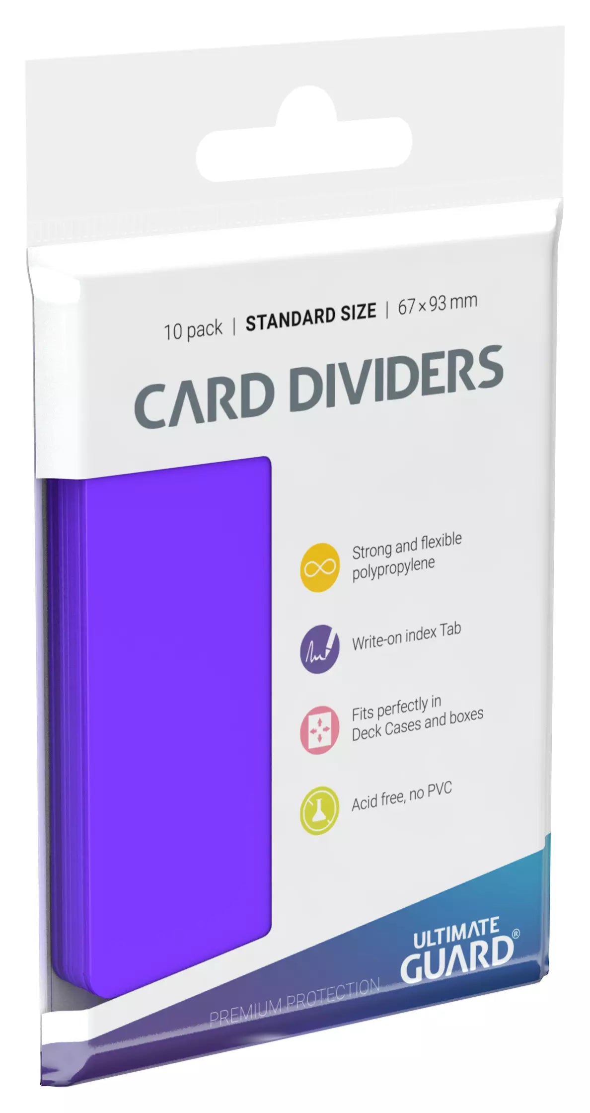 Purple - Card Dividers - Standar Size