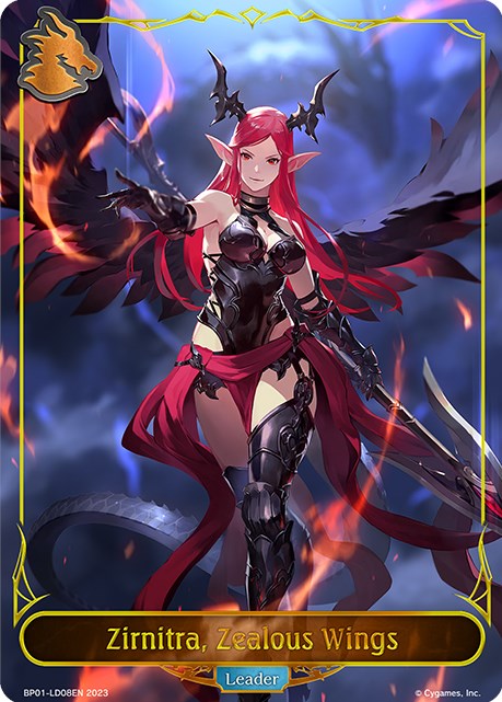 BP01-LD08 (inglés) - Zirnitra, Zealous Wings
